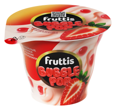 Продукт йогуртный Fruttis сочная клубника 4.4%, 180г