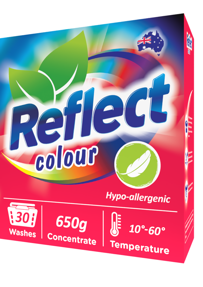 Изображение товара Стиральный порошок Reflect Colour для цветных вещей концентрированный, 650г