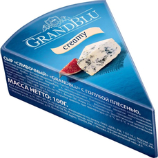 Сыр Milkana GrandBlu Creamy с голубой плесенью, 100г