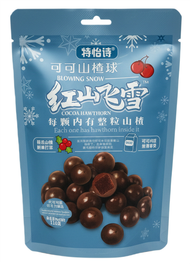 Конфеты Te Yi Shi какао и плоды боярышника, 110г