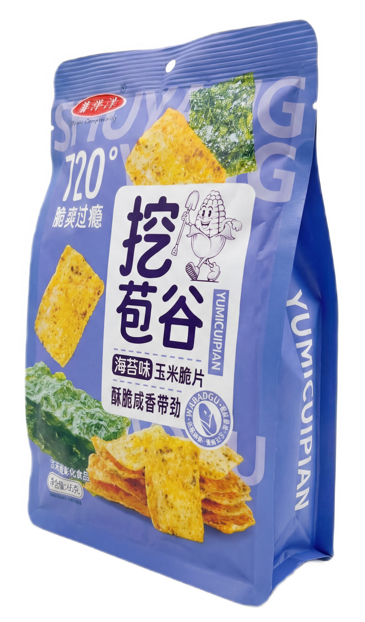 Чипсы Potato Complacenetly морские водоросли, 65г