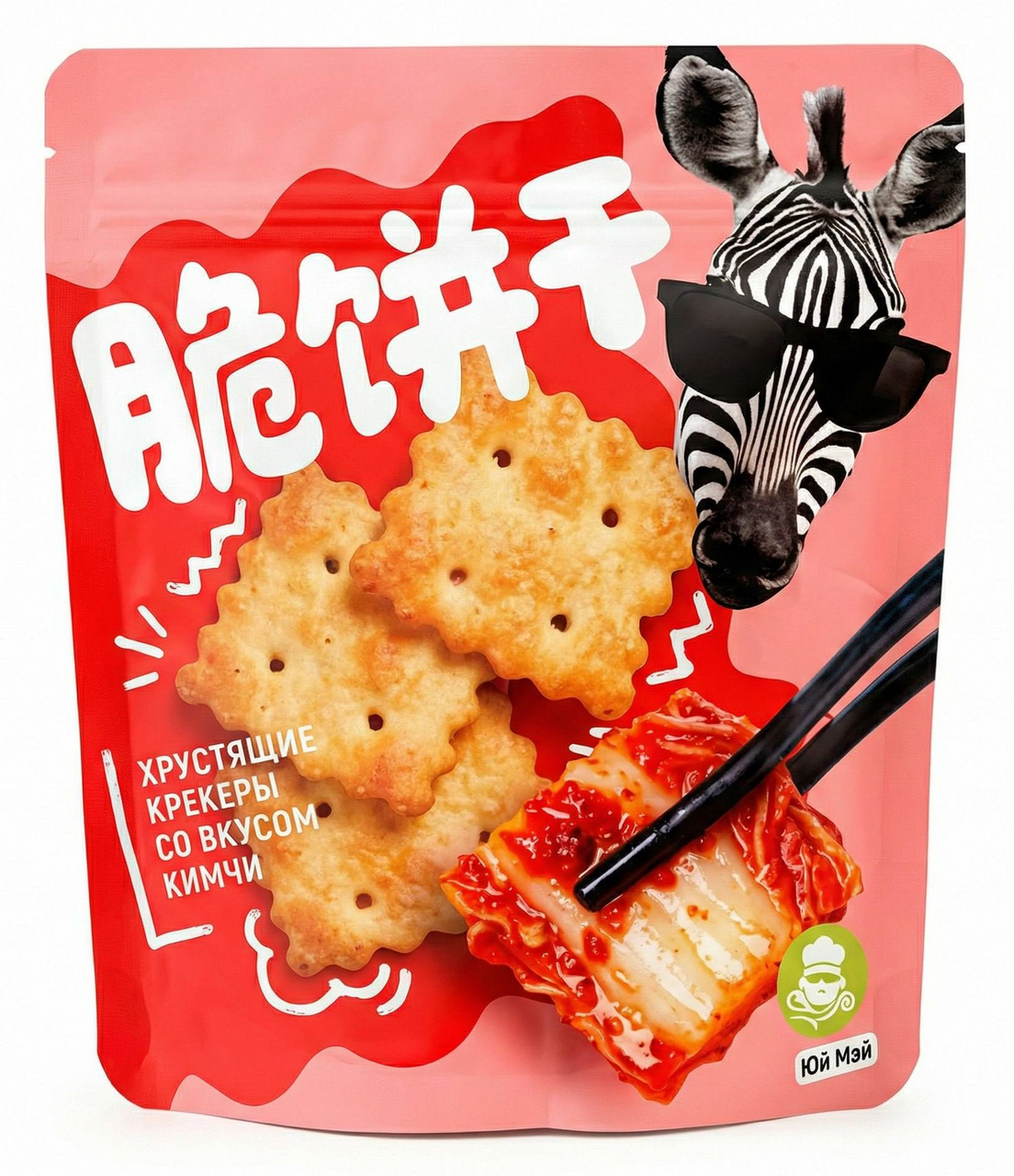 Крекеры Юй Мэй кимчи, 80г