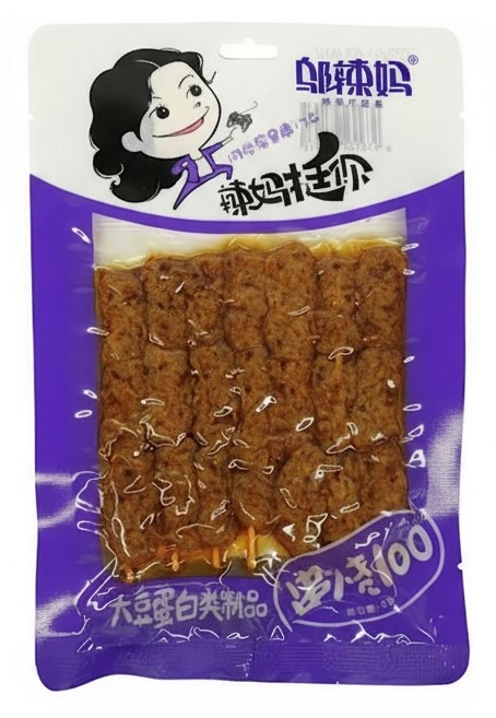 Шашлык из соевого мяса Hot Mom барбекю по-азиатски, 85г