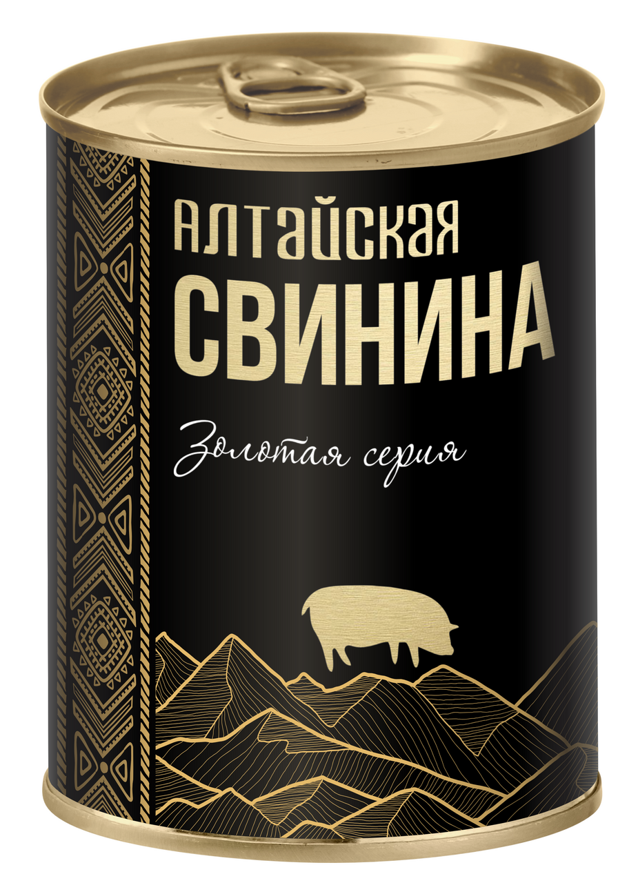 Свинина тушеная Сила Алтайская, 340г