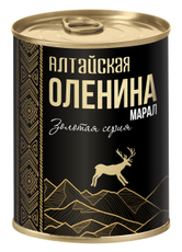 Оленина тушеная Сила Алтайская, 340г