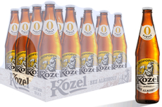 Пиво Velkopopovicky Kozel светлое безалкогольное, 0.45л х 20 шт