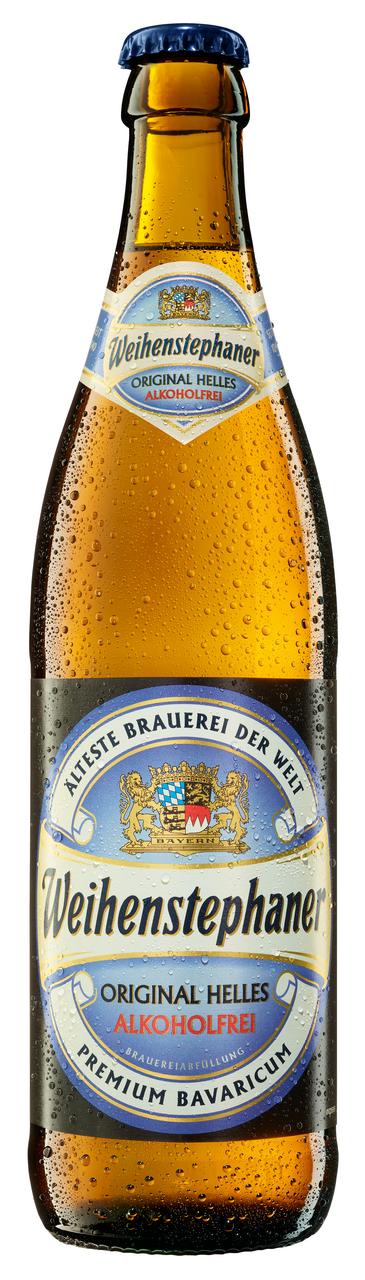Пиво Weihenstephaner Original Helles безалкогольное, 0.5л