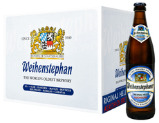 Пиво Weihenstephaner Original Helles безалкогольное, 0.5л х 20 шт