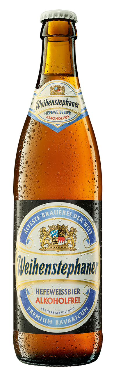 Пиво Weihenstephaner Hefe Weissbier безалкогольное, 0.5л
