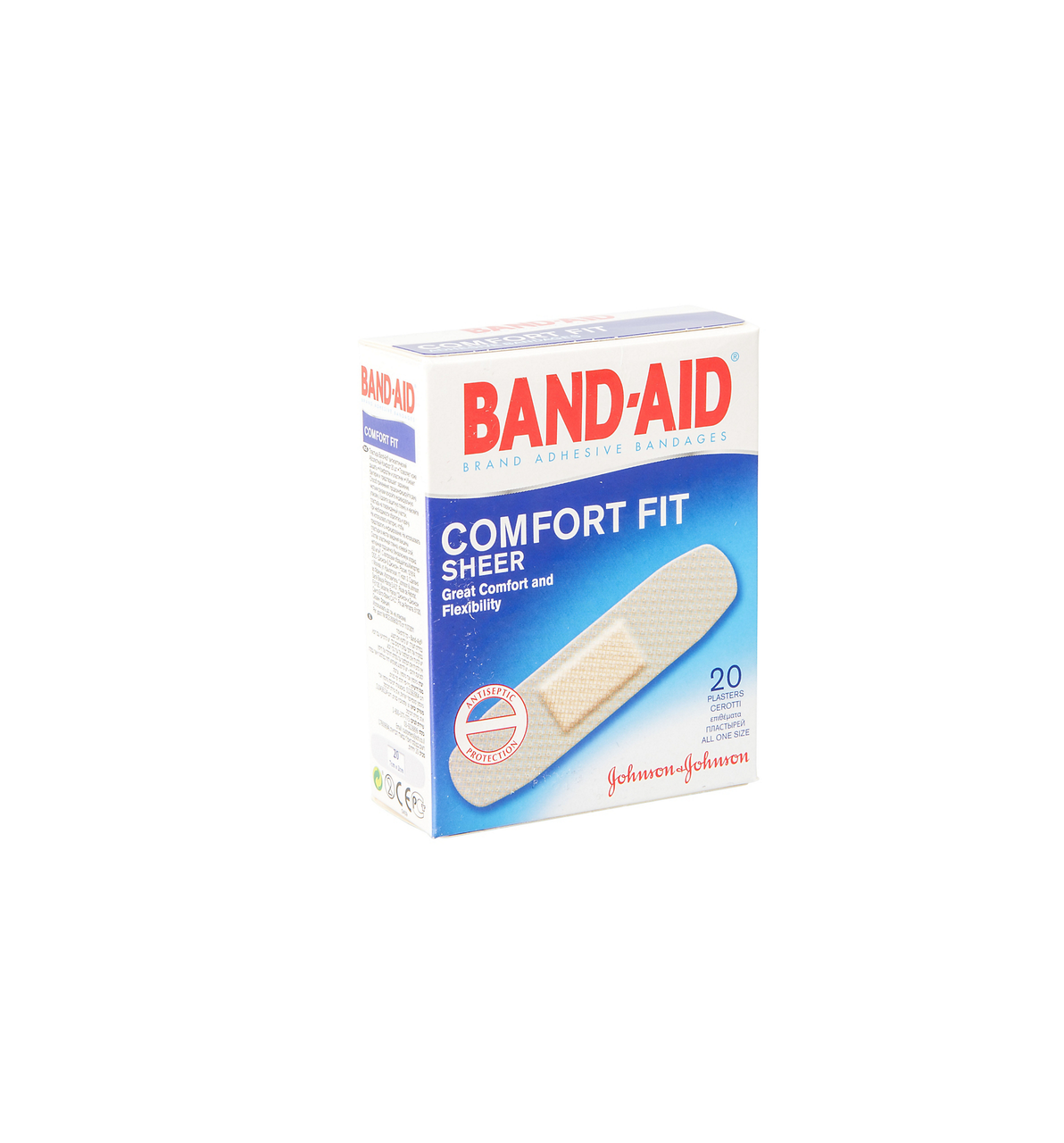 Пластырь BAND-AID антисептический водостойкий, 20 шт купить с доставкой ...