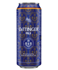 Пиво Oettinger Pils светлое фильтрованное, 0.5л