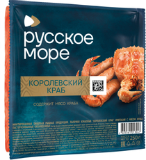 Палочки крабовые Русское море королевские, 250г
