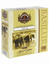 Чай черный Basilur Uva OP Лист Цейлона (2г х 100шт), 200г