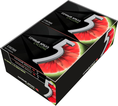 Жевательная резинка Five Wrigley`s 5 Cyclone сочный арбуз, 31г x 180 шт