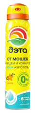 Аэрозоль-репеллент Дэта Аква от мошек, клещей и комаров, 100мл
