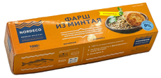 Фарш из минтая Nordeco замороженный, 1кг