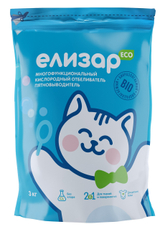 Отбеливатель-пятновыводитель Елизар многофункциональный кислородный, 3кг