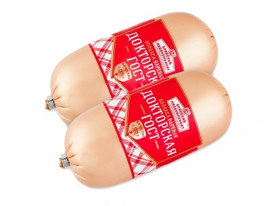 Колбаса БМК Докторская вареная ГОСТ, 400г