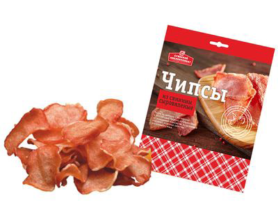 Чипсы БМК мясные из свинины сыровяленые, 30г