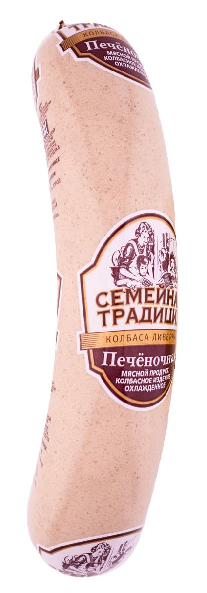 Колбаса Семейная традиция ливерная печеночная, 300г