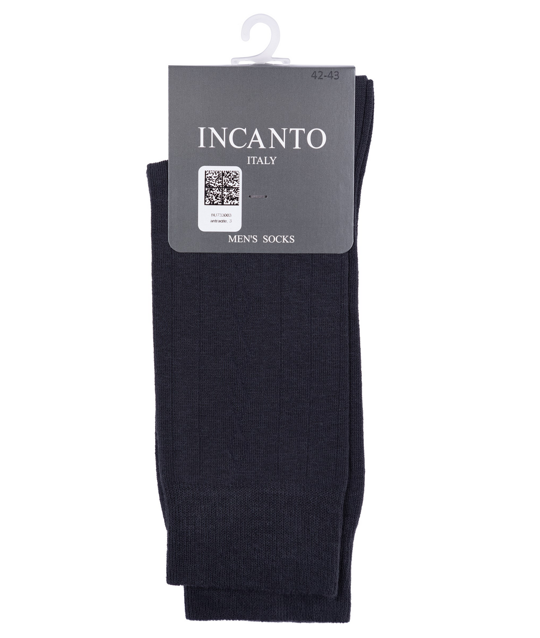 Носки мужские Incanto высокие хлопок и полиамид Antracite 3