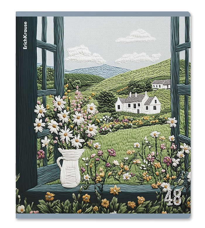 ТЕТРАДЬ FANCY FIELD А5 48Л КЛЕТКА ERICHKRAUSE