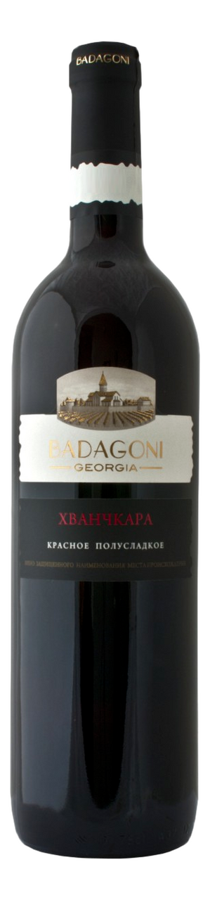 Изображение товара Вино Badagoni Khvanchkara красное полусладкое, 0.75л