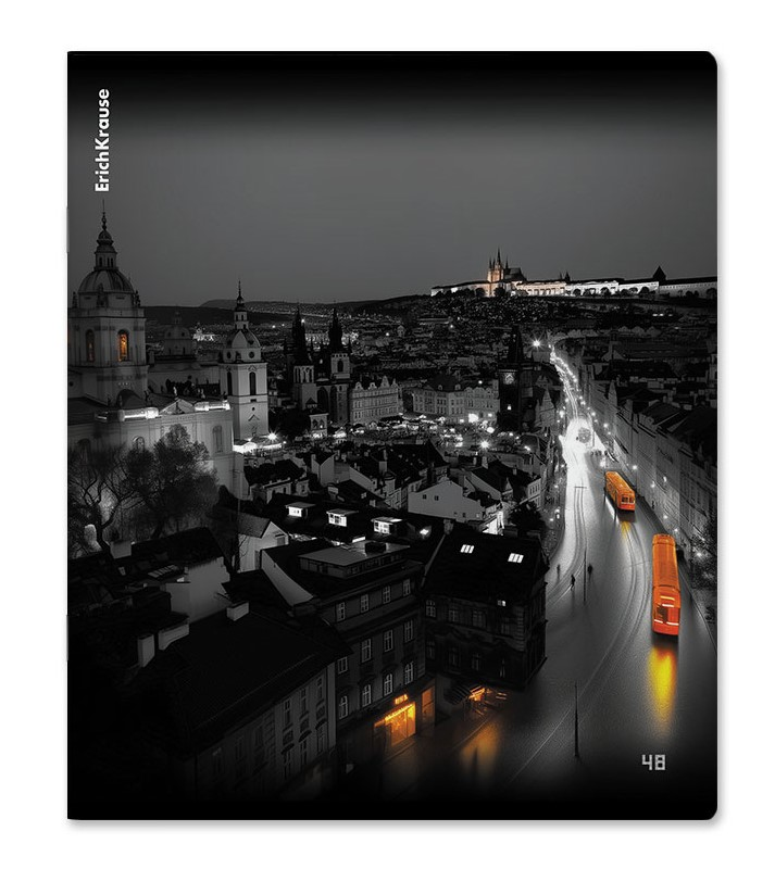 ТЕТРАДЬ URBAN LIGHTS А5 48Л КЛЕТКА ERICHKRAUSE
