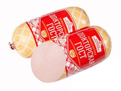 Колбаса БМК Докторская вареная ГОСТ, ~1кг