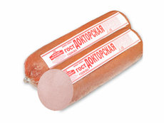 Колбаса БМК Докторская вареная ГОСТ, ~1кг