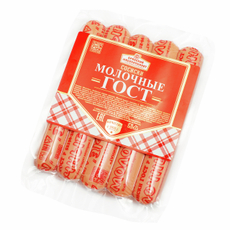 Сосиски БМК Молочные ГОСТ, ~500г