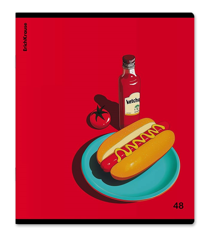 ТЕТРАДЬ CHEAT MEAL А5 48Л КЛЕТКА ERICHKRAUSE