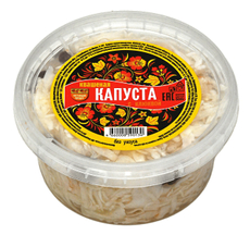 Капуста квашеная с клюквой, 500г