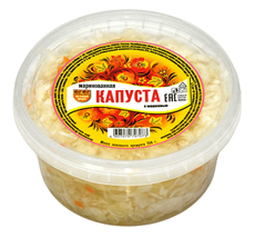 Капуста маринованная с морковью, 500г