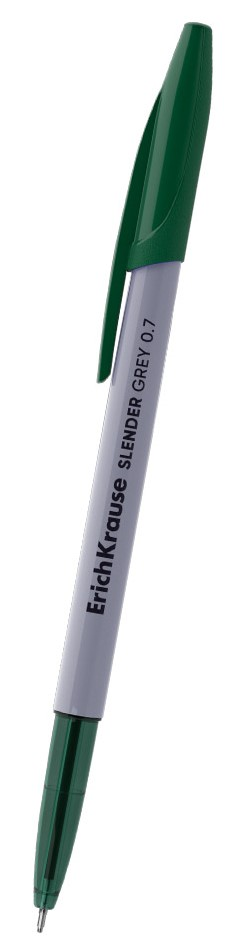 РУЧКА ШАРИКОВАЯ SLENDER STICK GREY 0.7ММ ERICHKRAUSE