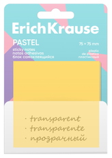 БЛОК САМОКЛЕЯЩИЙСЯ PASTEL 75X75ММ 50Л ERICHKRAUSE