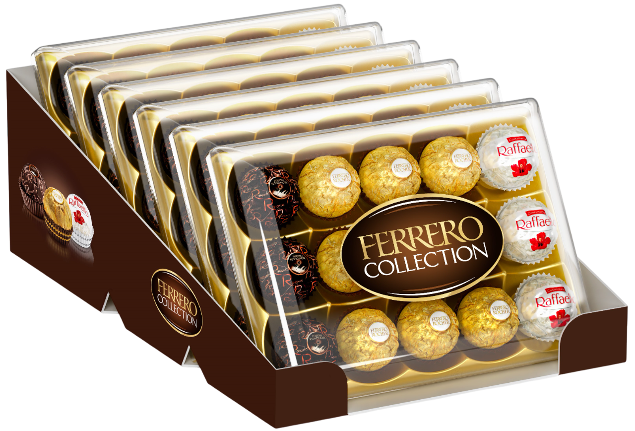 Набор шоколадных конфет Ferrero Collection, 172г x 6 шт