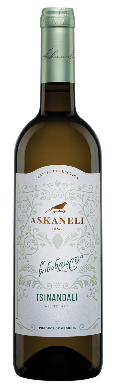 Изображение товара Вино Askaneli Brothers Classic Collection Цинандали белое сухое, 0.75л
