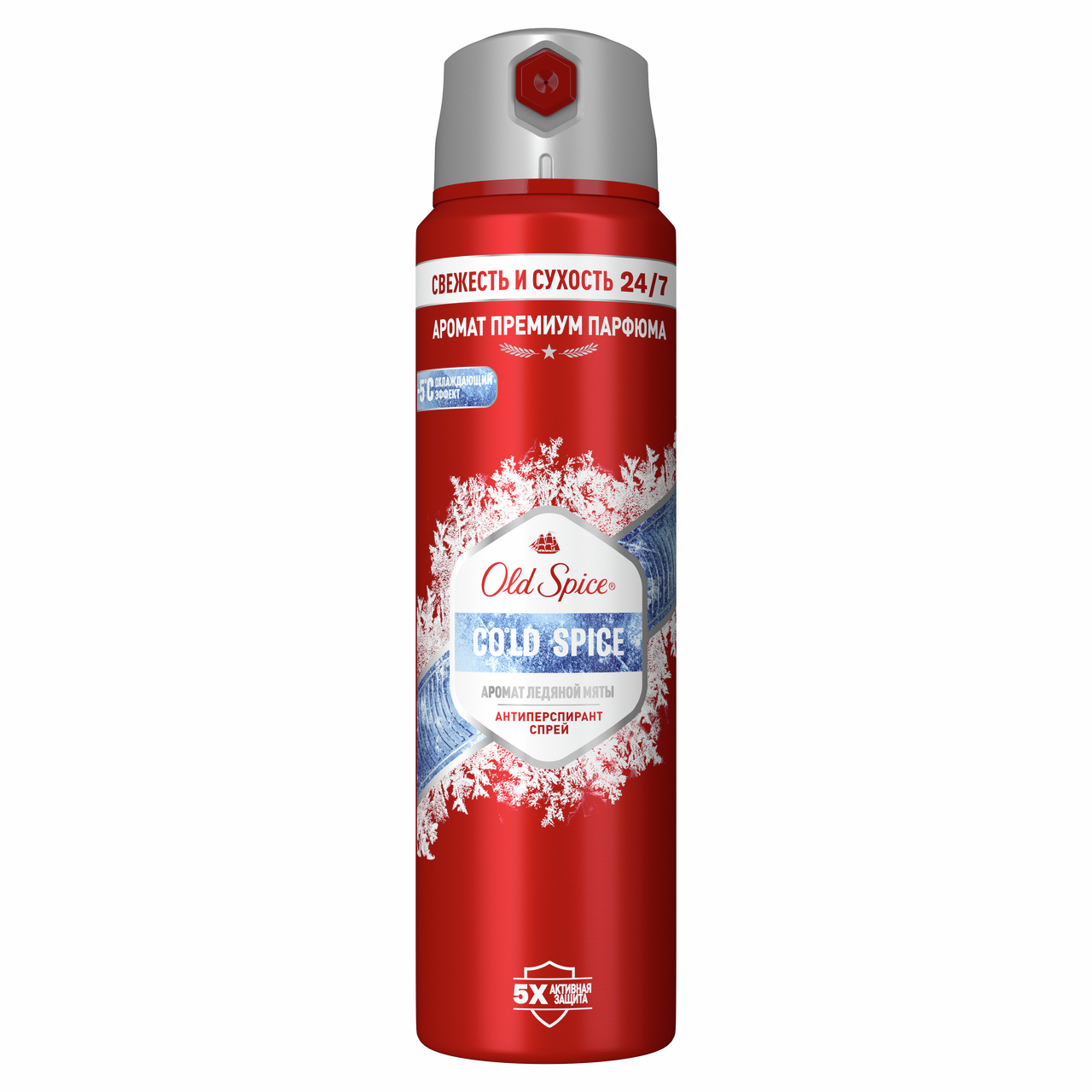 Изображение товара Антиперспирант-спрей Old Spice Cold Spice Ледяная мята, 150мл
