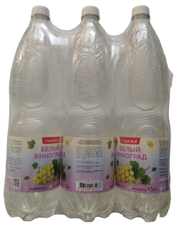 Напиток Ульянка белый виноград газированный, 1.5л x 6 шт