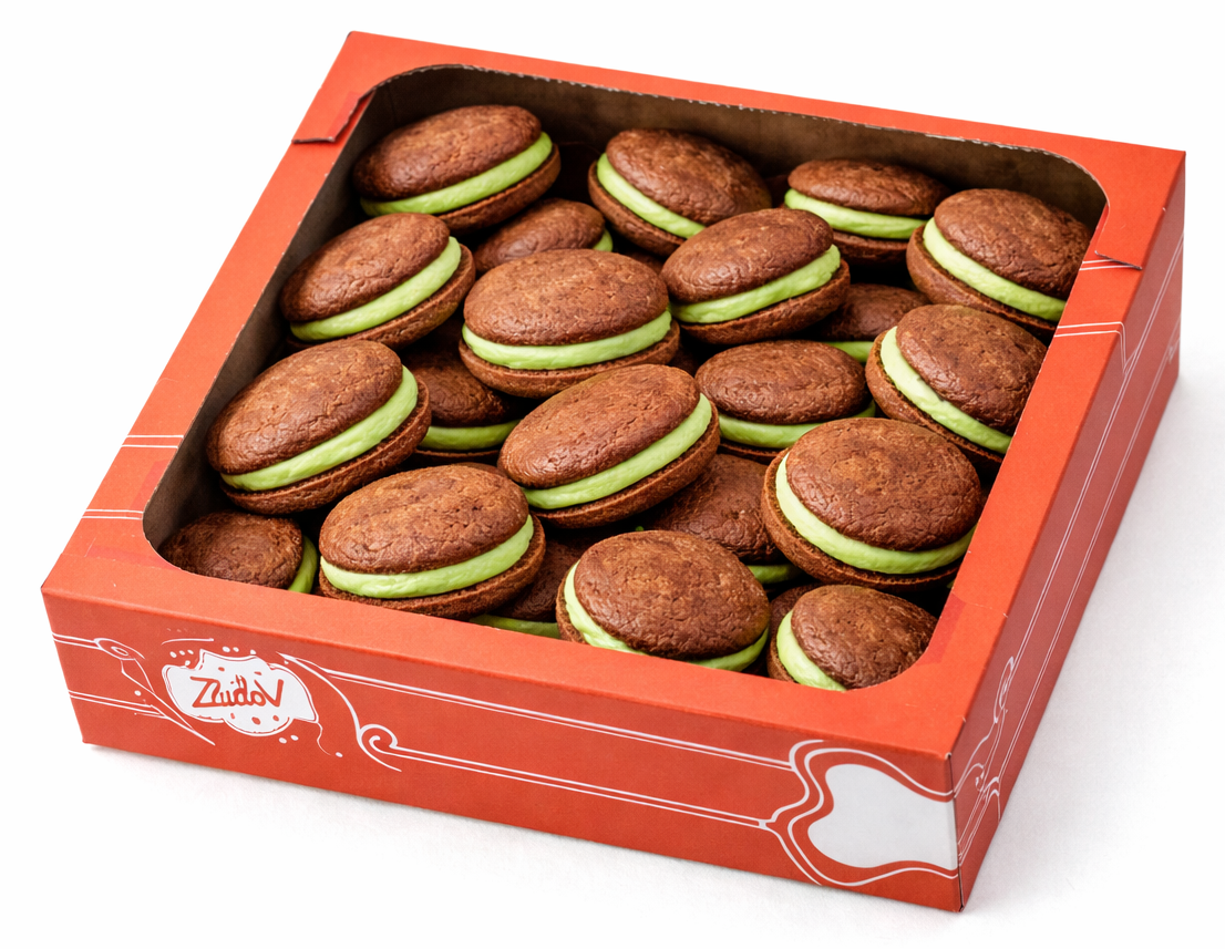 Печенье Zudov Мулатка дубайский шоколад, 400г