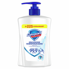 Мыло жидкое Safeguard классическое ослепительно белое, 450мл