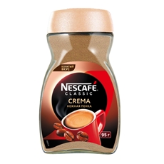 Кофе Nescafe Classic Crema растворимый, 95г