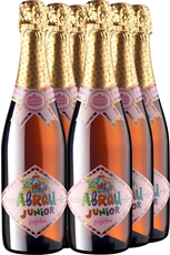 Напиток Абрау Дюрсо Junior Розовое соком из винограда безалкогольный, 0.75л x 6 шт