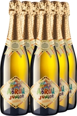 Напиток Абрау Дюрсо Junior Золотое с соком из винограда безалкогольный, 0.75л x 6 шт