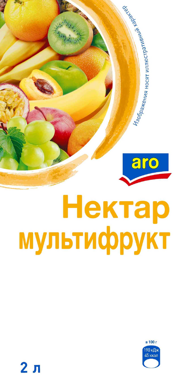 aro Нектар мультифруктовый, 2л