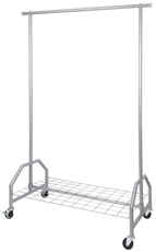 Tarrington House Вешалка напольная сверхпрочная нержавеющая сталь, 120 х 50 х 180см