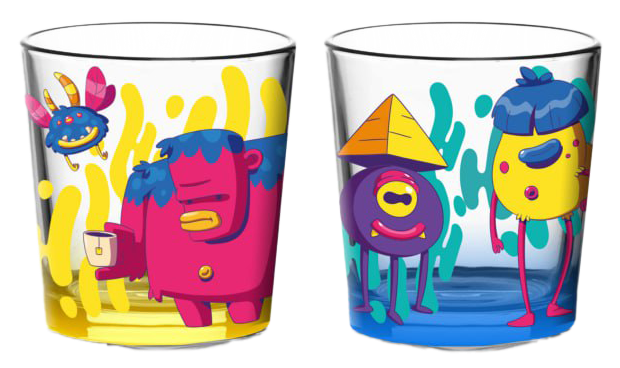 Стакан ОСЗ Design 1 2шт, 250мл