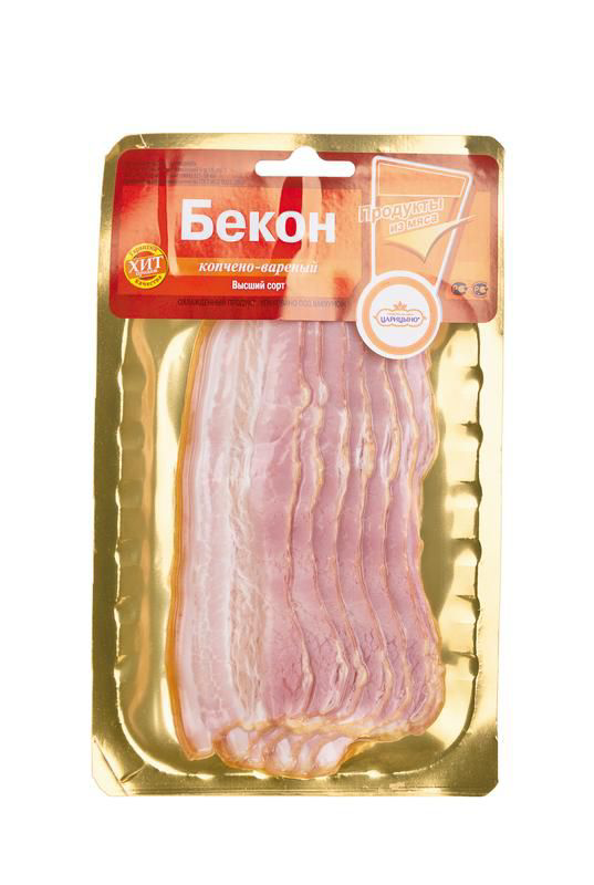 Бекон ЦАРИЦЫНО в/к, 150г купить с доставкой на дом, цены в интернет ...