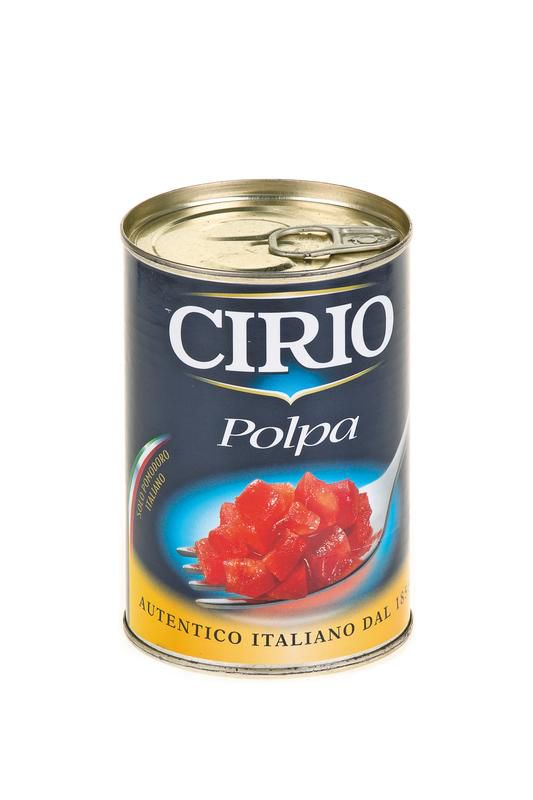 CIRIO Томаты очищенные резаные 400г купить с доставкой на дом, цены в ...